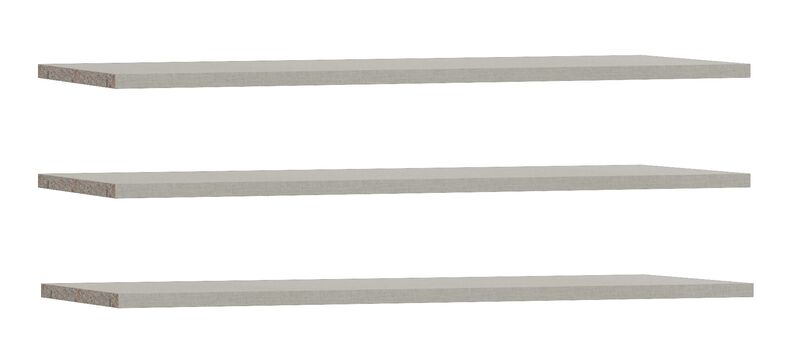 Line vaatekaapin hyllypaketti 200 cm komeroon 97,8 cm (3kpl)